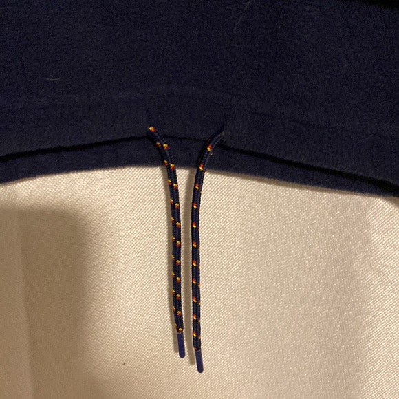 Forever 21 Red and yellow fleece pull over. Size medium - Picture 3 of 4